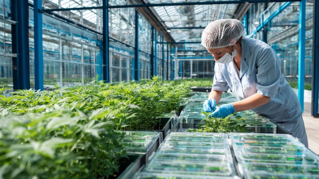 cannabis-hersteller-plantage-doku-foto-zkittlez-strain-stecklinge-vorbereiten-halle